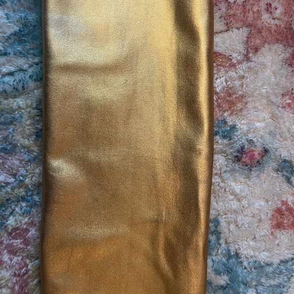 Pinup Couture Gold & Black Music Notes Wiggle Dress. Downtown Dames. - Picture 6 of 7